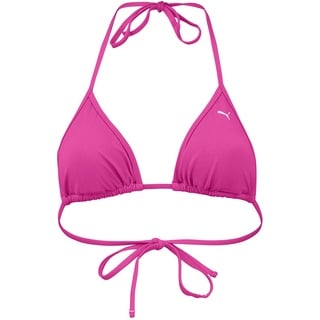 PUMA Damen Triangle Bikini Top, Neon Pink, M EU