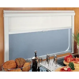 REMIS REMIflair I Doppel-Kassettenrollo 140 x 80 cm Grau