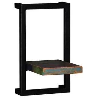 SIT Möbel Riverboat Wandregal 1 Fachboden Holz 1 x 1 x 1 cm Schwarz