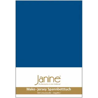 5007 Mako-Feinjersey 90 x 190 - 100 x 200 cm royalblau