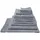 Kristall Handtuchset 5-tlg. grau