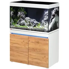 Bild incpiria 330 LED Aquarium mit Unterschrank, alpin/natur,