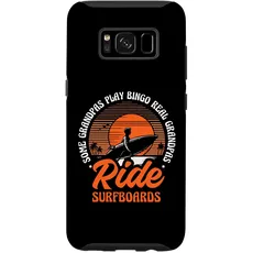 Hülle für Galaxy S8 Real Grandpas Ride Surfboards Surfboard Surfer Wave Surfer