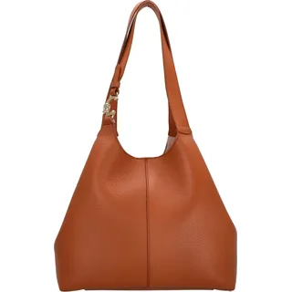Elegant und vielseitig: Damen Tasche in Orange mit Kontrastdetails - Orange