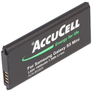 AccuCell Akku passend für den Samsung Galaxy S5 Mini Akku EG-BG800, EG-BG800BBE