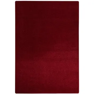 Steffensmeier Teppich Ibiza | Wohnzimmerteppich | Stilvoll | pflegeleicht, | Jugendteppich | Rot, Größe: 80x150 cm