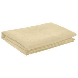 Tischdecke Quadratisch Cremeweiß 90 x 90 cm - Weiß
