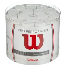Bild von Unisex Griffband Pro Overgrip Perforated, weiß, 60 Stück, WRZ4008WH
