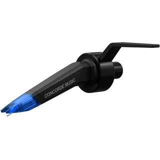 Ortofon Concorde Music Blue - Moving Magnet Tonabnehmer | Nackter Elliptischer Diamant | einfache Installation | Räumliche & detailreiche Soundreproduktion