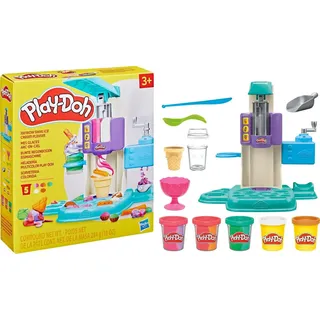 PLAY-DOH Bunte Regenbogen Eismaschine Knete