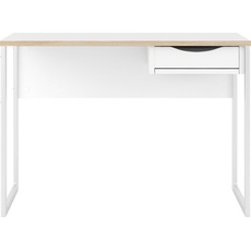 Bild von Schreibtisch »Plus«, mit vielen Stauraummöglichkeiten, zeitloses Design, braun