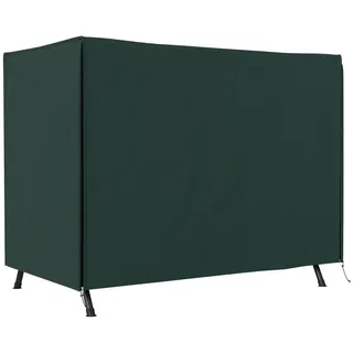 Outsunny Abdeckung Hollywoodschaukel, Dunkelgrün , Kunststoff , 124x164x205 cm , Gartenzubehör, Abdeckung für Gartenmöbel