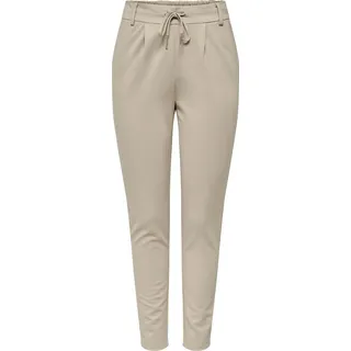 Elegante Stoffhose Poptrash Paperback Stretch Pants ONLPOPTRASH | XS / 32L - Beige
