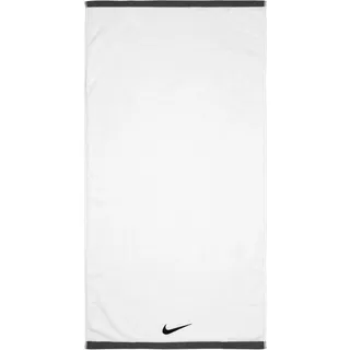 Nike Fundamental Handtuch 50 x 100 cm Weiß/Schwarz