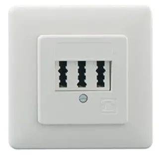 Rutenbeck TAE 3x6 NFN UP rw Telefondose Unterputz Weiß