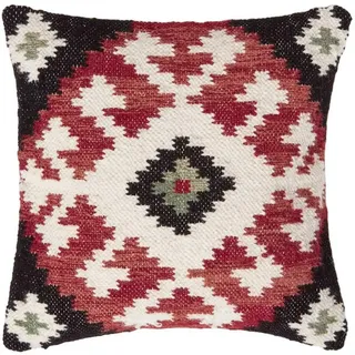 Homescapes Kelim-Kissen Tawa 45/45 cm , Textil , Ethno , Füllung: Polyester , Quadratisch , 45x45 cm , Heimtextilien, Wohntextilien, Kissen, Zierkissen