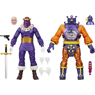 Marvel Legends Series Baron Zemo und Arnim Zola, Captain America Schurken, Action-Figuren zum Sammeln zu den Comics, Figurenskala 15 cm