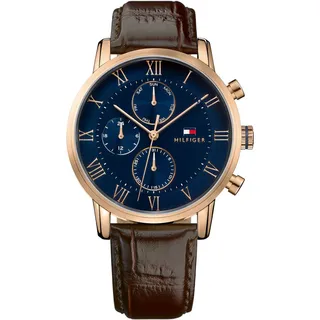 Tommy Hilfiger Multi Zifferblatt Quarz Leder 44 mm 1791399