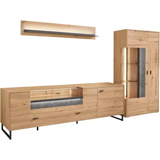 Set One by Musterring TV-Wand »Deltona« 3 Stk. tlg., braun