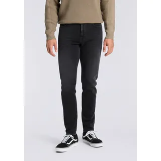 Boss ORANGE Herren. Jeans Onyx schwarz (34/34), Lässig, Baumwolle, Denim