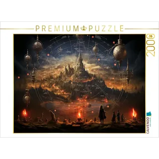 CALVENDO Puzzle Zusammenkunft | 2000 Teile Lege-Größe 90x67cm Foto-Puzzle für glückliche Stunden