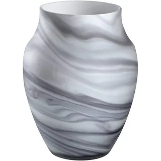 LEONARDO HOME Vase POESIA, 22,5 cm, Marmoroptik« 076436, Glas,