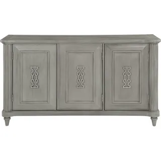 Kommode Anrichte Konsole Holz Schrank Garderobe Sideboard Design Möbel Grau Neu - Grau