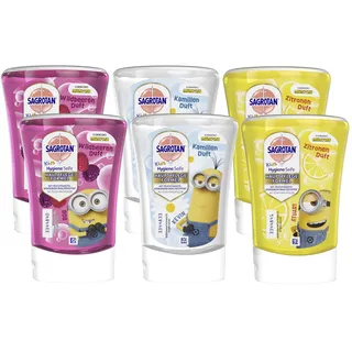 Sagrotan No-Touch Kids Nachfüller - Mix-Set - 3 x 2 x 250ml
