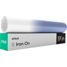 Bild von Iron-On UV Color Change Folie Pastell-Blau