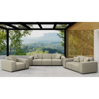 kaiser möbel Malibu Loungeset Dunkelbeige