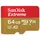 Extreme microSDXC Speicherkarte 64 GB für Actioncams und Drohnen + Black