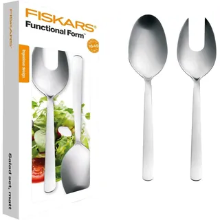 Fiskars Salatbesteck, 2-teilig, Qualitätsstahl