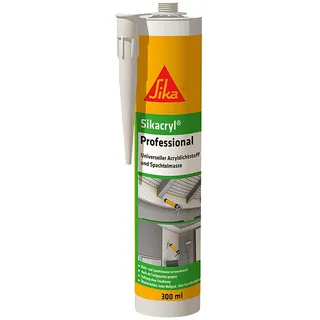 Sika Acryldichtstoff Sikacryl Professional Weiß 300 ml