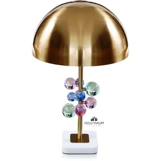 Pilz Tischlampe Nachttischlampe Schreibtischlampe Mushroom light echter Marmor