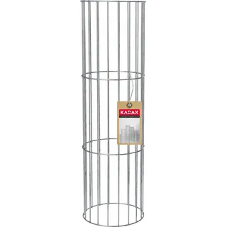 Garten-Pergola - Rankhilfe Pfosten - Metall - 100 cm - Mit Bodenankern - Für Kletterpflanzen - Schwarz