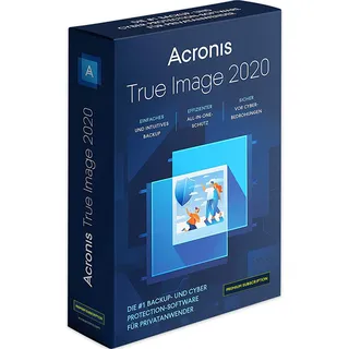 Acronis True Image 2020 Premium, 1 PC/MAC, 1 Jahresabonnement, 1TB Cloud