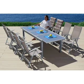Merxx Amalfi Set 9-tlg. Grau
