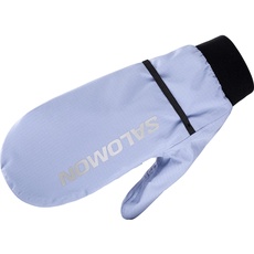 Salomon Bonatti Waterproof Handschuhe Unisex, Wasserdicht, atmungsaktiv, reflektierende Details, Purple, XLXX