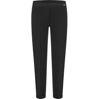 Damen Casual-Stoffhose Kim Schwarz mit geradem Bein - Bunt