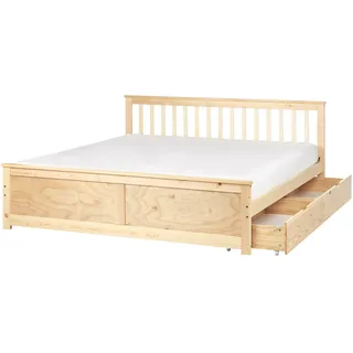 Beliani Olendon 180 x 200 cm Braun