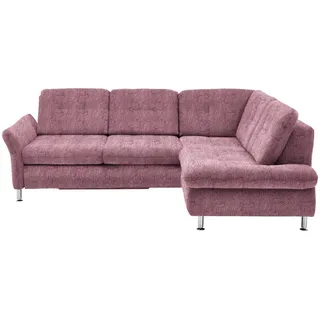Beldomo Style Ecksofa , Rot , Textil , Ottomane rechts, L-Form , 242x210 cm , Goldenes M , Bettkasten erhältlich, Stoffauswahl, seitenverkehrt erhältlich, Bettfunktion erhältlich, Hocker erhältlich, Rücken echt , Wohnzimmer, Sofas & Couches, Wohnlandschaften, Ecksofas