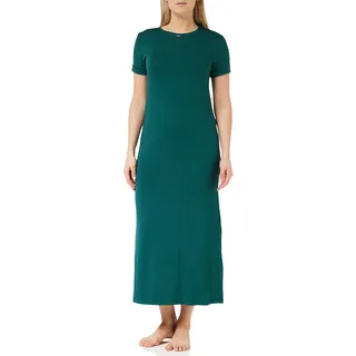 Emporio Armani Women's Stretch Viscose Long Dress, Tropical Green, M