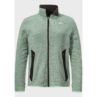 Fleecejacke SCHÖFFEL "Hiking CIRC Fleece Jk Style Yew WMS", Damen, Gr. 44, 6305, grün, Oberstoff: 100% Polyester. Futter: 100% Polyester. Oberstoff Besatz: 100% Polyester, regular fit, hoch geschlossener Ausschnitt, Jacken Fleecejacke