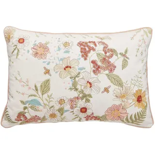 Butlers Kissen Cotton Velvet , Multicolor , Textil , 40x60 cm , Heimtextilien, Wohntextilien, Kissen, Zierkissen
