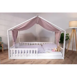 tiSsi Spielvorhang , Altrosa , Textil , 90x200 cm , Schlafen, Babytextil-Kollektionen