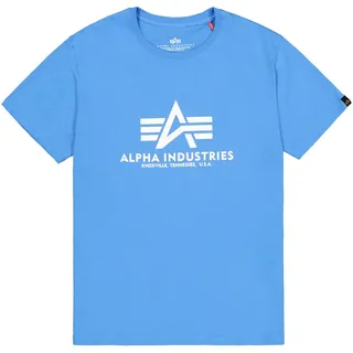 Alpha Industries Basic T-Shirt Mediterranean Blue L