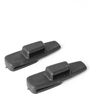 INF 1 Paar Auto-Sicherheitsgurt-Schnallen-Stabilisatoren, Stoßdämpfung, Geräuschreduzierung Schwarz