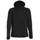 Herrenjacke mit Kapuze und Reißverschluss Schwarz 46