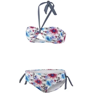 BECO Beermann Damen Bikinioberteil BECO Bikini, B-Cup Rock-a-Bella, weiß/bunt, 36, 36320