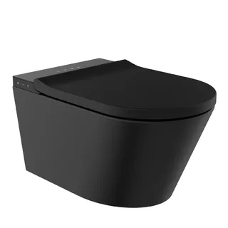 Schütte CESARI Dusch-WC mit Absenkautomatik Schwarz